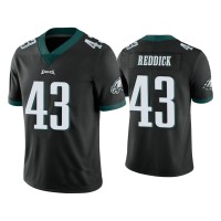 Men Philadelphia Eagles #43 Vapor Limited Haason Reddick Black Jersey