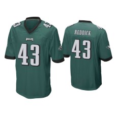 Men Philadelphia Eagles #43 Haason Reddick Green Game Jersey