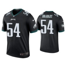 Men Philadelphia Eagles #54 Color Rush Legend Shaun Bradley Black Jersey Men Philadelphia Eagles #54 Color Rush Legend Shaun Bradley Black Jersey