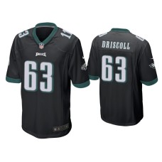 Men Philadelphia Eagles #63 Jack Driscoll Black Game Jersey Men Philadelphia Eagles #63 Jack Driscoll Black Game Jersey