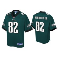 Men Philadelphia Eagles #82 John Hightower Green Pro Line Jersey Men Philadelphia Eagles #82 John Hightower Green Pro Line Jersey