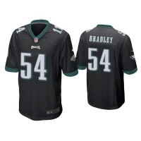 Men Philadelphia Eagles #54 Shaun Bradley Black Game Jersey Men Philadelphia Eagles #54 Shaun Bradley Black Game Jersey