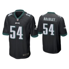 Men Philadelphia Eagles #54 Shaun Bradley Black Game Jersey Men Philadelphia Eagles #54 Shaun Bradley Black Game Jersey