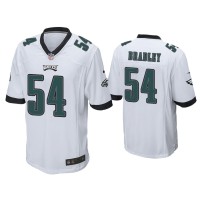 Men Philadelphia Eagles #54 Shaun Bradley White Game Jersey Men Philadelphia Eagles #54 Shaun Bradley White Game Jersey