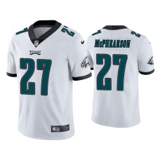 Men Philadelphia Eagles #27 Zech McPhearson Vapor Limited White Jersey