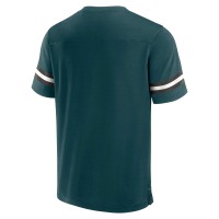 Philadelphia Eagles Fanatics Branded Jersey Tackle V-Neck T-Shirt - Midnight Green