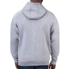 Philadelphia Eagles Starter Retro Graphic Pullover Hoodie - Heather Gray Philadelphia Eagles Starter Retro Graphic Pullover Hoodie - Heather Gray