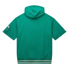 Philadelphia Eagles Mitchell & Ness Pre-Game Short Sleeve Pullover Hoodie - Kelly Green Philadelphia Eagles Mitchell & Ness Pre-Game Short Sleeve Pullover Hoodie - Kelly Green