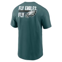 Philadelphia Eagles Nike Blitz Essential T-Shirt - Midnight Green